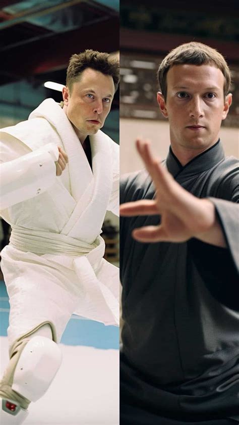 Mark Zuckerberg, Elon Musk Training for their Cage Fight in Alternate ...