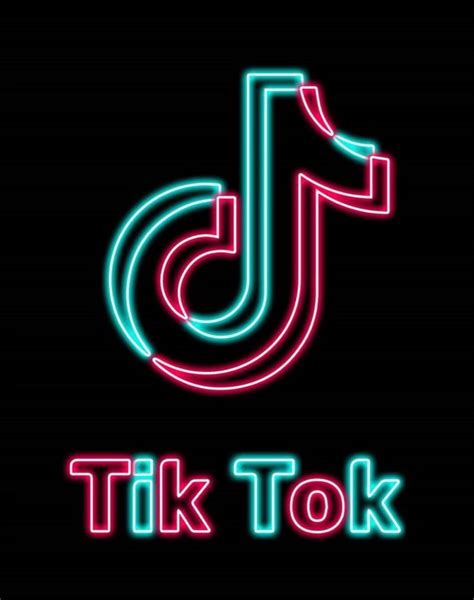 tiktok neon logo | Wallpaper iphone neon, Iphone wallpaper logo, Neon ...