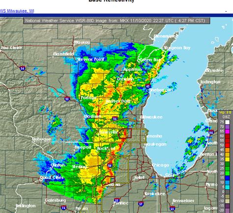 Interactive Hail Maps - Hail Map for Elkhorn, WI