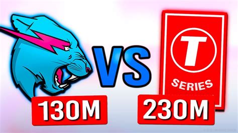 MrBeast Vs T-Series: 100 Million Away? - YouTube