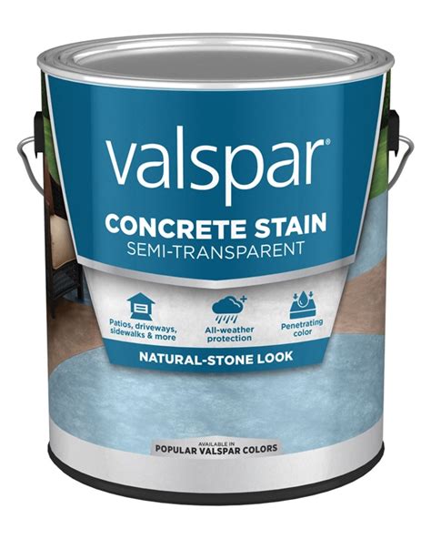 Semi-Transparent Concrete Stain - Valspar® Coating