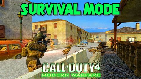 Call Of Duty Modern Warfare Survival Mode Is A Timed