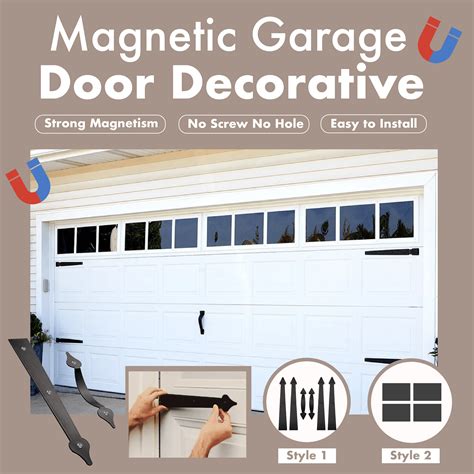 Magnetic Garage Door Decorative