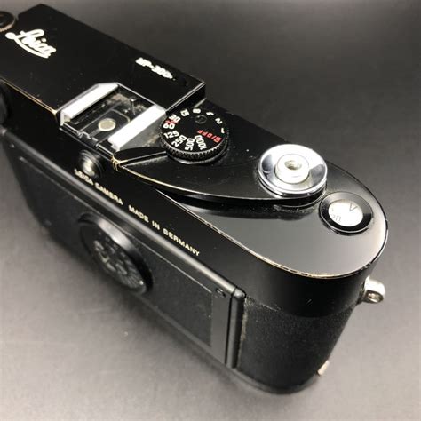 Leica MP Film Camera Used Black Paint - meteor