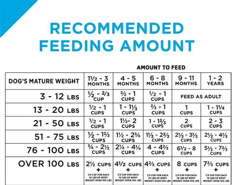 Victor Dog Food Puppy Feeding Chart