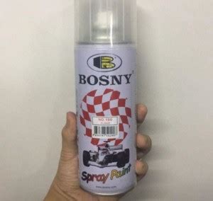 Bosny lacquer/ clear spray paint ( shade code- 190) clear, lacquer ...