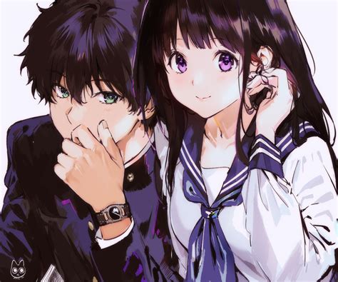 Houtarou Oreki + Chitanda Eru: by mery : r/hyouka