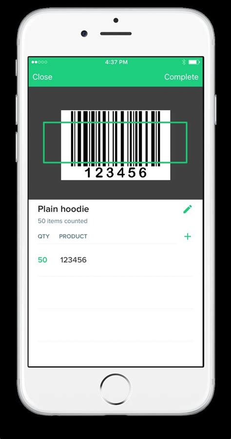 Counter | Free Inventory Barcode Scanner iPhone App for Retailers | App design, Barcode scanner ...