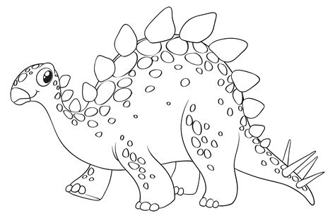 Dinosaur Outline Printable