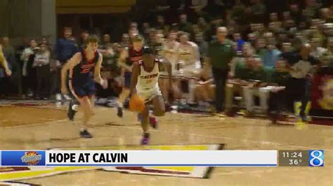 Hope basketball wins over Calvin at rivalry game – WOODTV.com