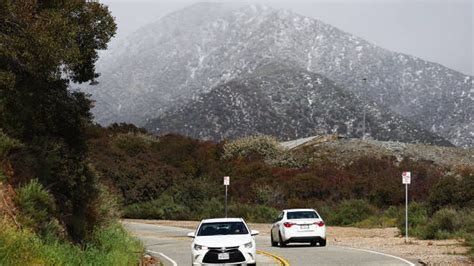 Blizzard alert in California: when the storm arrives and most affected ...