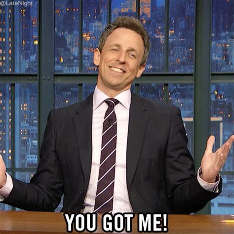 Seth Meyers I Give Up GIF by Late Night with Seth Meyers - Find & Share on GIPHY