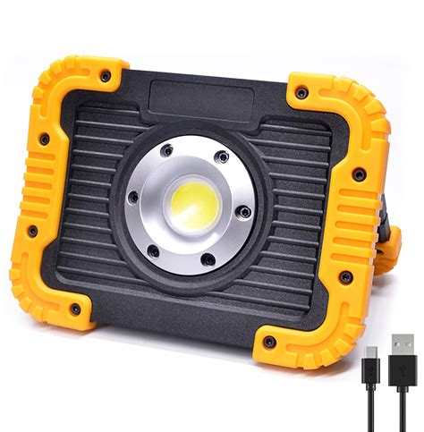 Buy ODISTAR 20W LED Rechargeable Work Light,Portable Cordless Hand Held ...