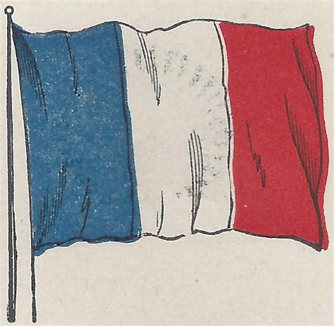 Tricolor Flag of the French Republic Flag Drawing, Line Drawing, Vision ...