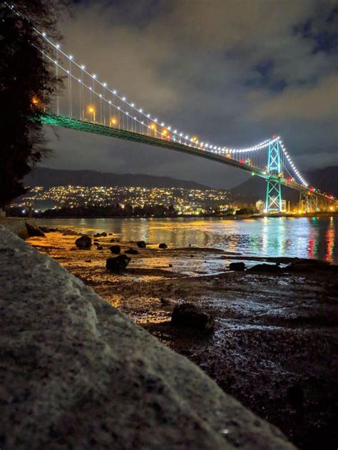 Lions Gate Bridge, Late Night Vibes : r/vancouver