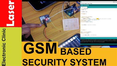 Arduino and Gsm based laser security system "Intruder Alert message"