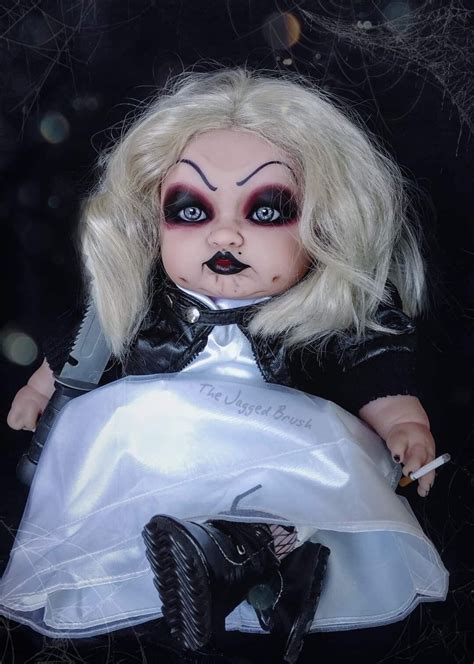 Bride of Chucky Tiffany Doll Handmade DIY OOAK Original Horror Movie Collectible Scary Creepy ...
