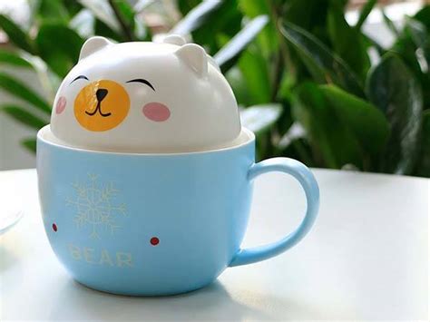 Teagas Cute Funny Animal Ceramic Tea Cup | Gadgetsin