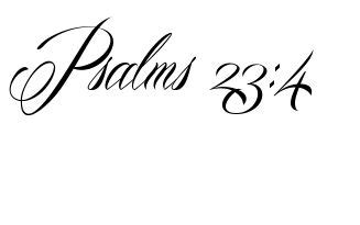 Psalm 23 Tattoo - Best 3D Tattoo Ideas | Psalm 23 tattoo, Crucifix tattoo, Badass tattoos