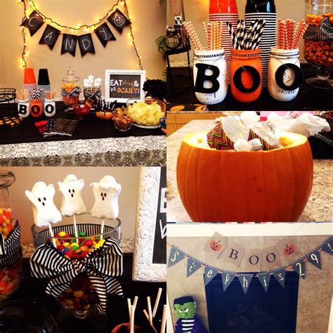 Halloween Themed Birthday Party Decor