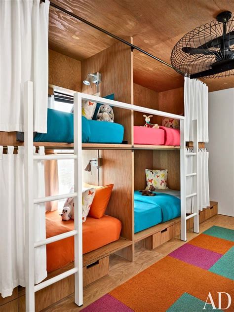 Contemporary Children's Room via @archdigest #designfile | Cool bunk ...