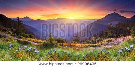 Majestic Sunset Image & Photo (Free Trial) | Bigstock