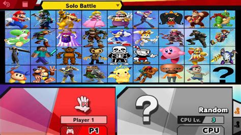 my smash 6 roster (is this art) : r/smashbros