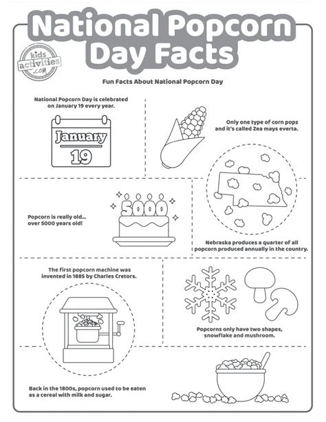 The Complete Guide to Celebrating National Popcorn Day on January 19 2025 | Fun facts for kids ...