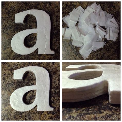 How to Make Foam Board Letters