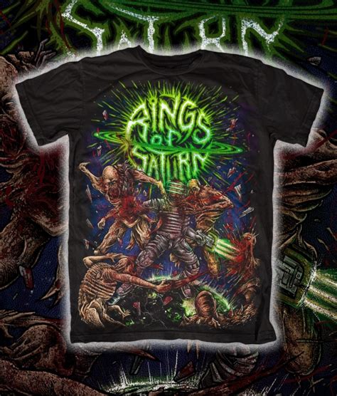 Rings of Saturn"Necro" T-Shirt - Rings Of Saturn