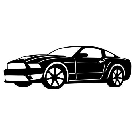 Ford Mustang Clipart - Etsy