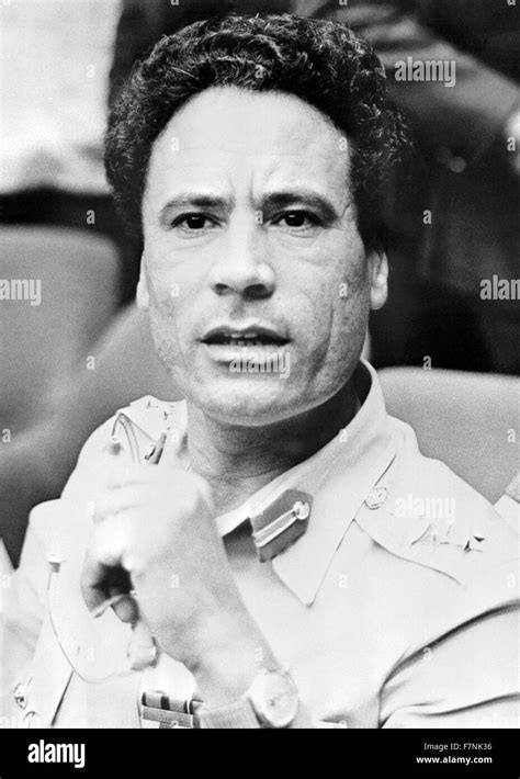 Gaddafi libya Black and White Stock Photos & Images - Alamy