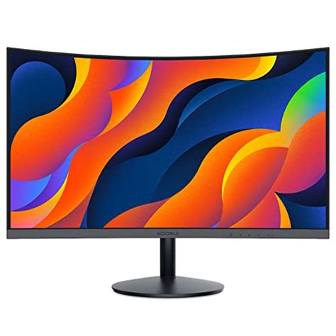 KOORUI 27-inch Curved Computer Monitor- Full HD 1080P 75Hz Gaming ...