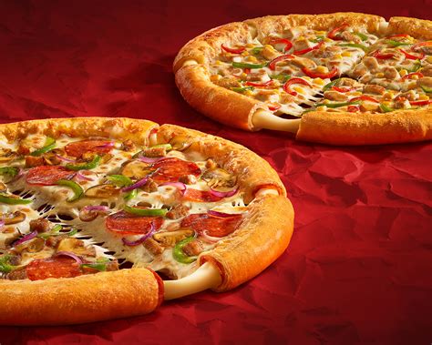 PIZZA HUT Stuffed Crust | Behance