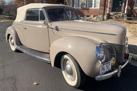 1940 Ford Deluxe Convertible Coupe for sale on BaT Auctions - sold for $29,000 on December 30 ...