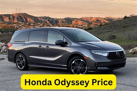 Honda Odyssey Price, Colors, Specs And Auto Facts - An Automotive Teller