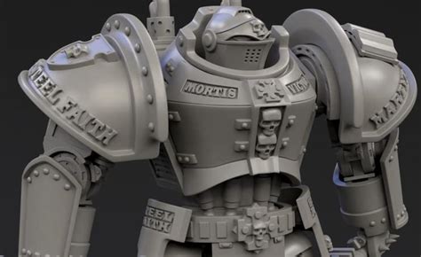 New 40k Grey Knights Castellan Crowe Miniature Revealed!