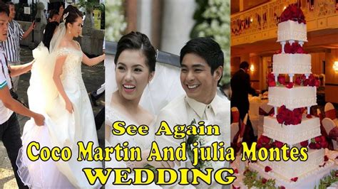 COCO MARTIN AND JULIA MONTES WEDDING. - YouTube