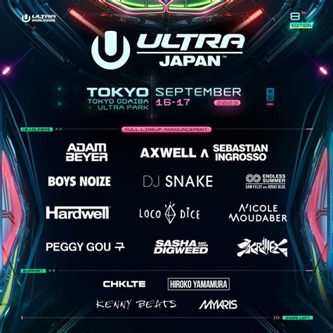 ULTRA JAPAN 2023: The World's Grandest Music Festival Returns to Tokyo ...