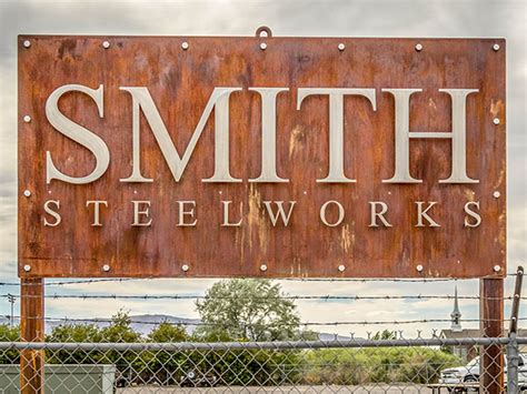 Laser Cut Business Signs - Smith Steelworks