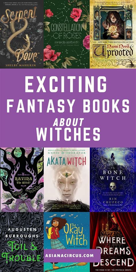 50+ Best Witch Books for Fiction & Fantasy Lovers. The best books about witches from spooky ...