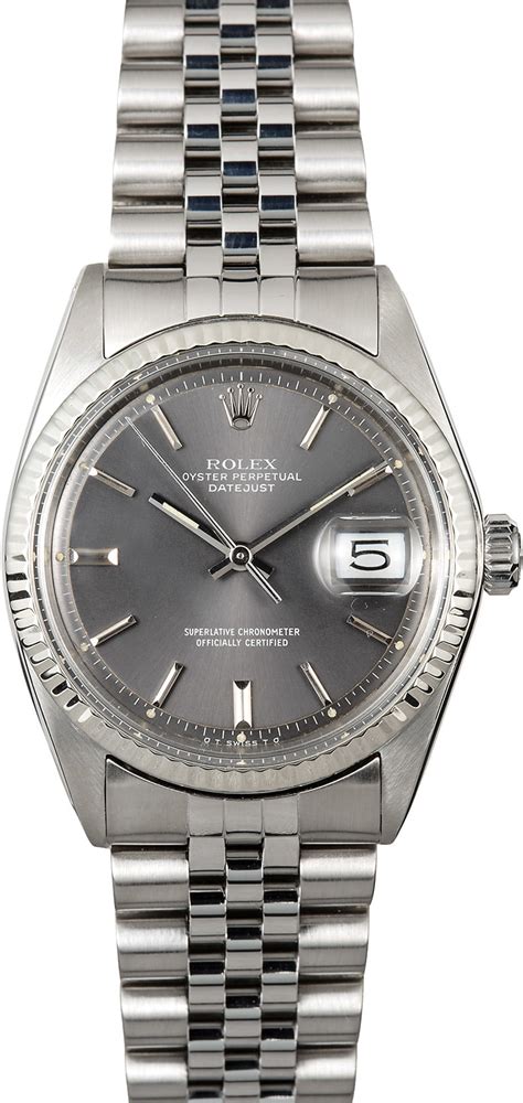 Buy Vintage Rolex Datejust 1601 | Bob's Watches - Sku: 125546