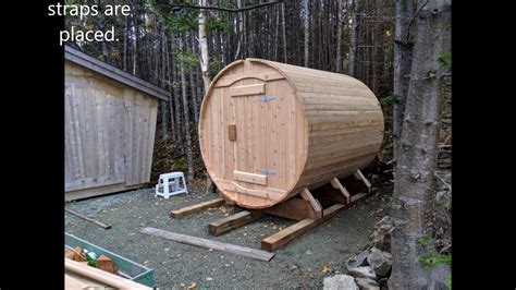 Barrel Sauna DIY Project - YouTube