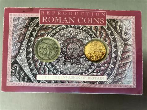 COLLECTORS' REPRODUCTION ROMAN Coins-Set1: The invasion of Britain ...