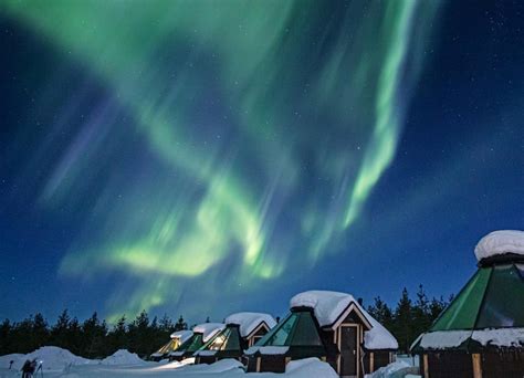 Northern Lights Village Levi - Glass Igloo Resort Under Aurora Borealis