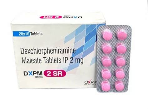 Dexchlorpheniramine Maleate Tablets at Rs 18.5/stripe ...