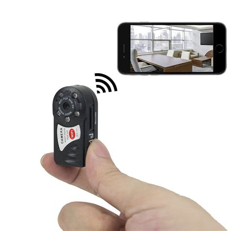 Buy Motion activated mini hidden camera 720p HD mini wifi camera spy camera for iPhone Android ...