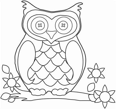 Coloring Pages Of Owl Babies - Coloring Home