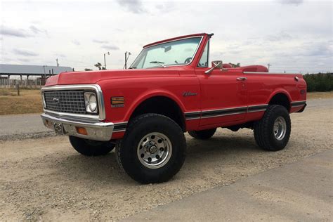 1972 CHEVROLET K5 BLAZER CONVERTIBLE