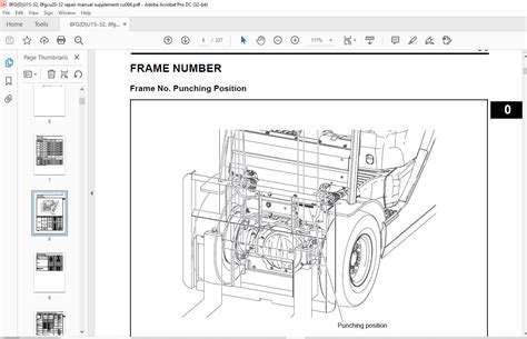 Toyota Forklift 8FGU15 8FGU18 8FGU20 8FGU25 8FGU30 8FGU32 8FDU15 8FDU18 8FDU20 8FDU25 8FDU30 ...